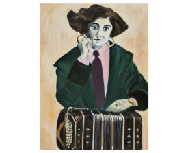 Paquita Bernardo . 2023 . olie op linnen . 80x60
