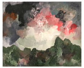 Wolken . 1991 . olie op linnen . 50x60