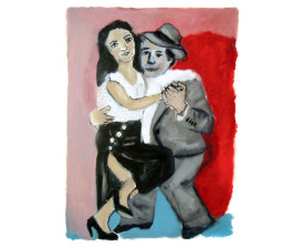 ● Pepito & Martha . 2009 . 65x50 . lijst 80x60